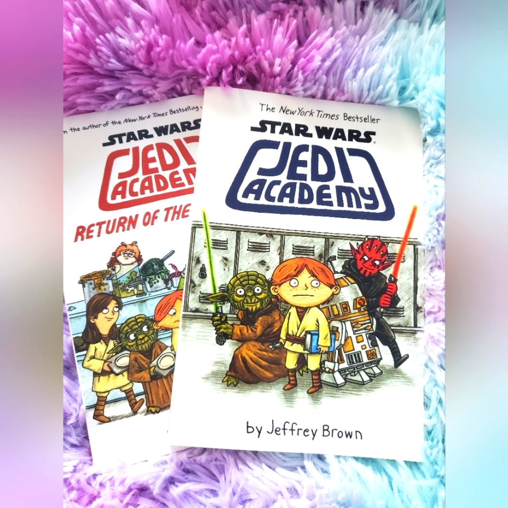 Jedi Academy books set of 2